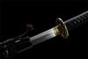 Handmade T10 Steel Full Tang Real Japanese Katana With Golden Dragon Sheath Clay Tempered