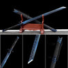 Handmade Manganese Steel Real Sword With Blue Pattern