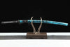 Handmade High Carbon Steel Full Tang Real Japanese Katana With Blue Edge