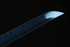 Handmade High Carbon Steel Full Tang Real Japanese Katana With Blue Edge