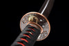 Handmade Damascus Steel Full Tang Real Japanese Katana With Color Edge