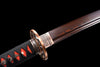 Handmade Damascus Steel Full Tang Real Japanese Katana With Color Edge