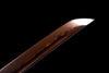 Handmade Damascus Steel Full Tang Real Japanese Katana With Color Edge