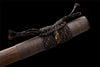 Handmade Damascus Steel Full Tang Real Japanese Katana With Rosewood Sheath