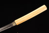 Handmade High Carbon Steel Full Tang Real Japanese Katana With Yellow Cypress Sheath Clay Tempered