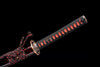 Handmade Damascus Steel Full Tang Real Japanese Katana With Color Edge